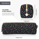 thumbnail image 3 of Easygdp Multi-Colored Stars para Estuche de Lápices de Cuero, Estuche de Papelería de Cuero, Estuche de Gran Capacidad con Cremallera, 3 of 7
