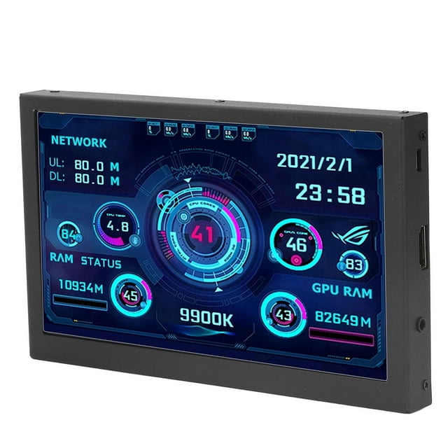 Monitor de computadora Jadeshay Pantalla de visualización TFT HD 7 pulgadas