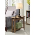 thumbnail image 3 of Convenience Concepts American Heritage Wedge End Table, Driftwood, 3 of 8