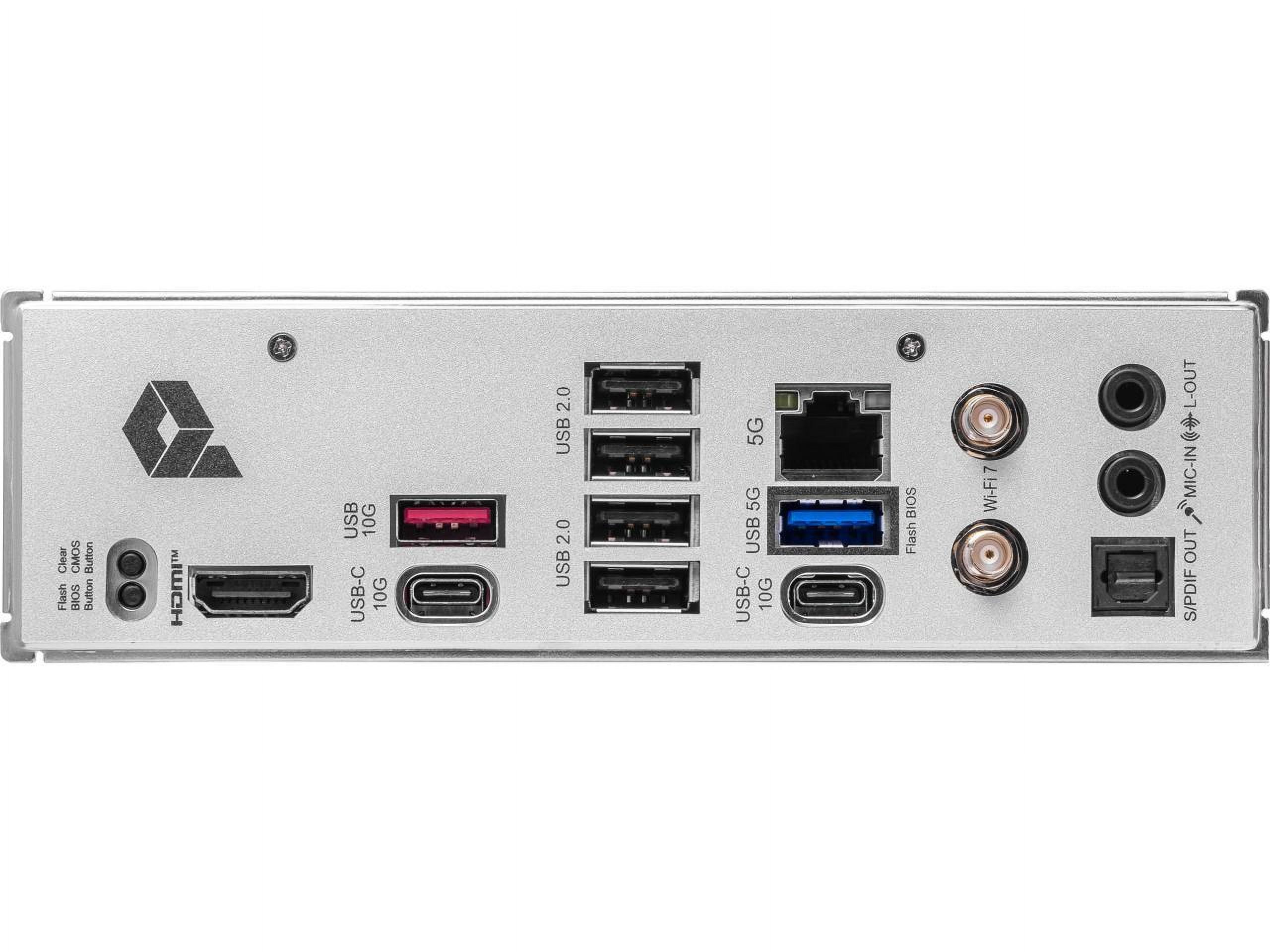MSI Pro B850-P WIFI Gaming Desktop Motherboard - AMD B850 Chipset - Socket AM5 - ATX (prob850-pwifi)