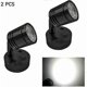 thumbnail image 4 of 2 Pieces 12v Led Spot Reading Light Wall Bedside Lamp Dimmable Switch Motorhome Caravan Cylinder Flexible Interior Lighting For Boat Motorhome (-yvan, 4 of 5