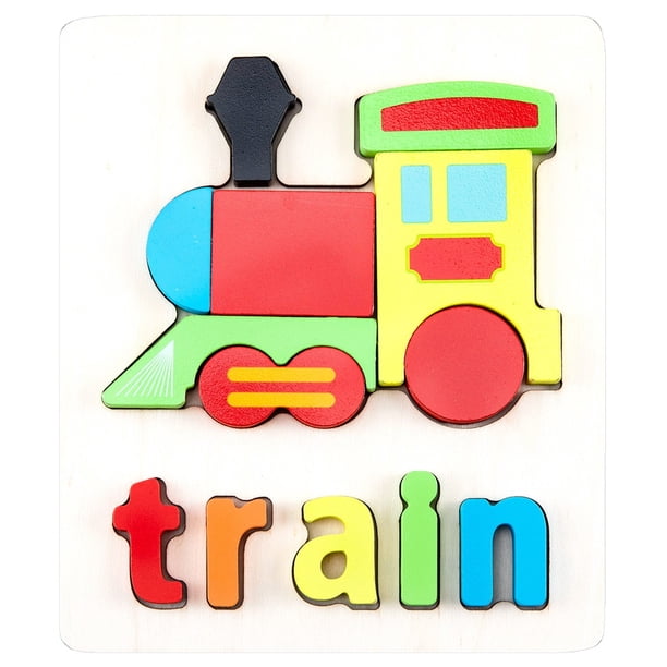 Ganfancp Puzzle Juguetes, Adecuado para Niños de 3-7 Años Puzzles de Madera Regalos para Niños y Niñas Preescolar Juguetes de Aprendizaje Ofertas de La Semana Rompecabezas X 1