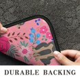 thumbnail image 6 of Chihuahua and Flower Florals Door Rugs,Washable Non Slip Door Mats Indoor,Decorative Door Mats,Entry Mat Indoor for Entrance,Bedroom,Kitchen,Bathroom,30"x17", 6 of 6