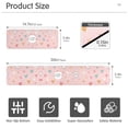 thumbnail image 3 of Yayeee Faucet Mat for Kitchen Sink 14.7" Diatomite Long Splash Guard Pad, Love in The Air, 3 of 7