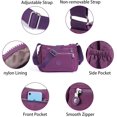 thumbnail image 5 of JennyShop Lightweight Messenger Bag, Fashion Crossbody Bags for Women Waterproof Tote Bag Casual Nylon Purse Handbag, 5 of 7
