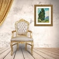 thumbnail image 3 of Van Gogh, Vincent 15x18 Gold Ornate Wood Framed with Double Matting Museum Art Print Titled - Cypresses (1889), 3 of 4