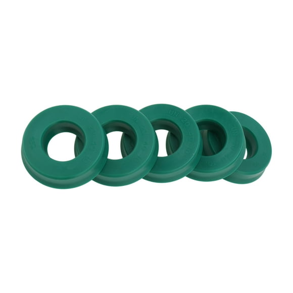Anillo de Sello de Aceite Universal Unique Bargains Labio UN Sello de Eje Rotativo 20x40x10mm Alta Presión TPU Verde 5 Pcs