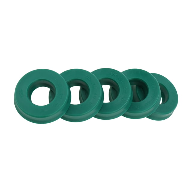 Anillo de Sello de Aceite Universal Unique Bargains Labio UN Sello de Eje Rotativo 20x40x10mm Alta Presión TPU Verde 5 Pcs