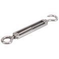 thumbnail image 4 of Stainless Steel Turnbuckle, Safety Hook and Eye Turnbuckle Rope Turnbuckle Simple Structure Easy Processing Wire Tension Hook  for Outdoor, 4 of 7