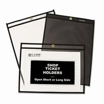 C-Line  Shop Ticket Holders - Clear - 9 x 12 - 15-BX
