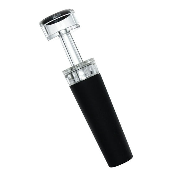 HOMOBABE 1Pcs Vacuum Wine Stopper Cylindrical Acrylic Rubber Thermoplastic for Home Use Restaurant Party Travel