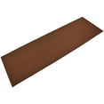 thumbnail image 2 of Custom Size Runner Rug Skid Resistant Backing Rug Runner Solid Brown Color Cut to Size Roll Runner Rugs By Feet Customize in USA Facility, 2 of 3
