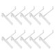 thumbnail image 1 of BESTYASH 10Ud Pesados De Metal Para Pegboard Organizador De Pared Para O Taller Plata, 1 of 8