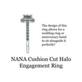thumbnail image 5 of NANA Jewels 2ct Pure Brilliance Zirconia Halo Engagement Ring-Cushion Cut-April-8, 5 of 7