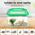 thumbnail image 3 of IFANLANDOR 5Pcs Transparent Plastic Aquarium Fish Tank Assorted Colors Ideal for Goldfish Turtle Reptile, 3 of 6
