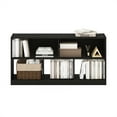 thumbnail image 6 of Furinno Daly 5-Cube Horizontal 2 Tier Bookcase, Bookshelf, Storage Organizer, 47 Width, Espresso, 6 of 6