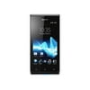 Sony Mobile Sony Xperia J 4 GB Smartphone, 4" LCD 480 x 854, 1 GHz, Android 4.0 Ice Cream Sandwich, 3G, Black