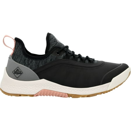 Muck Women's Outscape Lace Up, Black / Muted Clay