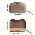 thumbnail image 4 of Car Seat Tray Table - Adjustable Kids Travel Car food Trays for Eating Passenger Roadtrip Back Seat Organizer Pastime/Working/Dinning Desk (Coffee), 4 of 4