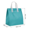 thumbnail image 2 of Insulated Take Away Bags, 25 Pcs Thermal Bags 11.8 x 7.9 x 12.6 Inch Blue, 2 of 6