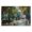 Rainy Park Pathway Reflections, variant on Stupell Industries Boat in Canal Summer Reflection Canvas Wall Art, design by Creative Studio