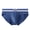 Blue, variant on Joernso Men Briefs Mid-rise Elastic Waistband Breathable Color Matching Slim Fit Underwear with 3D Pouch Design Daily Wear