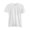 White - whitepure, variant on I.N.C Mens Introspection Striped Embellished T-Shirt, White, X-Large