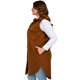 thumbnail image 2 of Abrigo diseño chaleco Roman Fashion/Tallas Extras, 7051 (Caramel) cafe 36 Roman Fashion CH-ST-7051-CAFÉ-ALL, 2 of 6