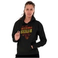 thumbnail image 4 of Cool Gone Interstellar Movie Quote Unisex Plus Fleece Graphic Hoodie Brisco Brands 5X, 4 of 5