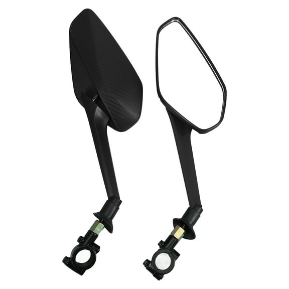 Bike Mirror Electric Bikes Dirtbike Bar End Mirrors Rear View Set Abs