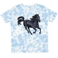 thumbnail image 3 of Inktastic Beautiful Galloping Black Horse Boys or Girls Toddler T-Shirt, 3 of 5