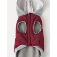 thumbnail image 3 of Pet Dog Warm Hooded Vest Hoodie With Patchwork Design For Small And Medium Dogs, Thickened And Warm For Autumn And Winter, Fashionable Style, 3 of 4