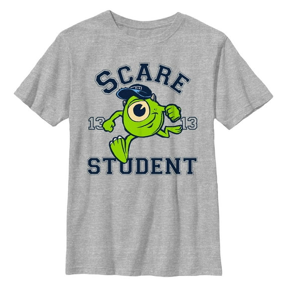 Boy's Monsters Inc Mike Scare Student Graphic T-Shirt