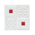 thumbnail image 1 of Adhesivos de pared 3D de ladrillo, adhesivos de espuma 3D para azulejos de pared, adhesivos decorativos suaves blanco rojo, 1 of 9