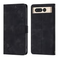 thumbnail image 2 of Compatible with Google Pixel 7 Pro Classic Embossed PU Leather Case with Card Holder Shockproof Cover, 2 of 5