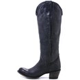 thumbnail image 4 of Lane Women's Plain Jane Charcoal Tall Western Boot Round Toe - LB0350E 5 1/2 M  US, 4 of 6