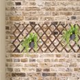 thumbnail image 4 of HEATSHAKING Garden Wood Fence Outdoor Decor Light Brown Cedar For Privacy Screening 1Set, 4 of 7