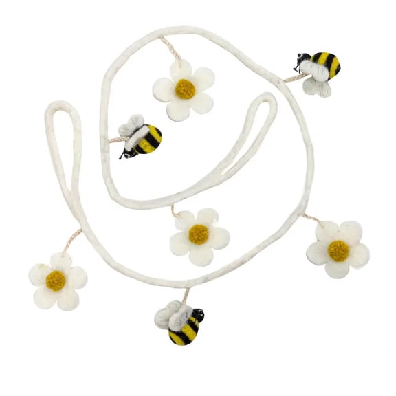 dzi handmade Honeybee Garland