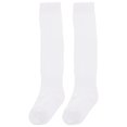 thumbnail image 6 of WORGEOUS 1 Pair White Over Knee Socks Cotton Pile Style for Men and Women All Seasons Warm Comfortable, 6 of 8