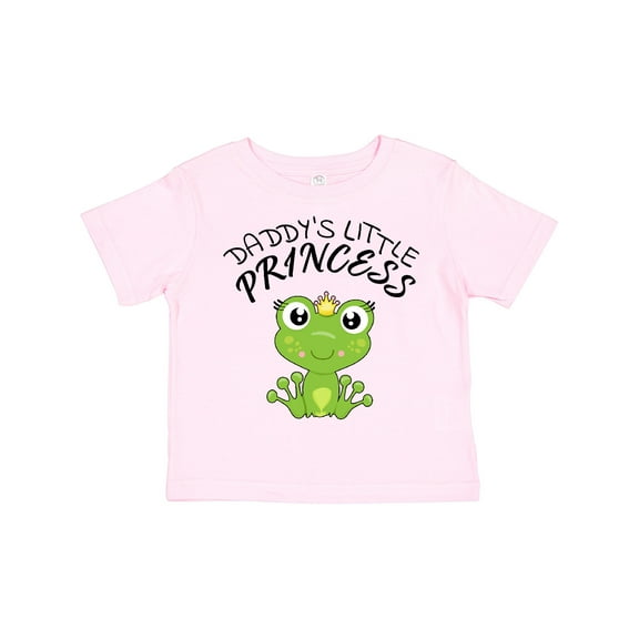 Inktastic Daddy's Little Princess Cute Frog Girls Toddler T-Shirt