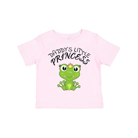 

Inktastic Daddy s Little Princess- Cute Frog Gift Toddler Toddler Girl T-Shirt