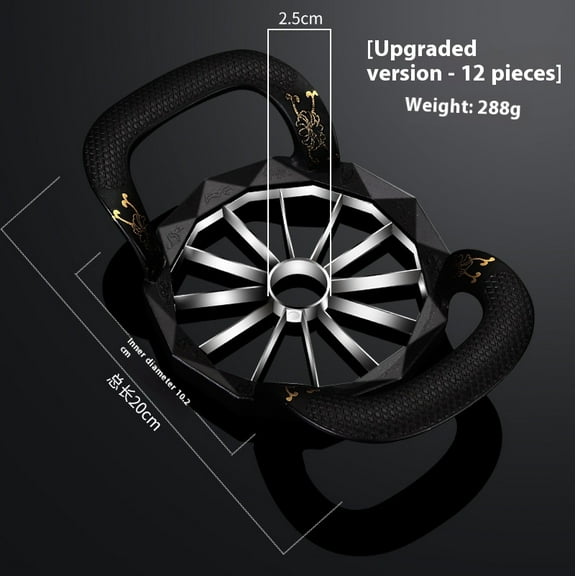 Apple Cutter Zinc Alloy Kitchen Tool Fruit Slicer Creative Portable Divider Corer