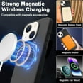 thumbnail image 3 of Liquid Silicone Case for iPhone 15 Plus (6.7 inch) Silicone Magnetic Phone Case- Compatible with Magsafe - Black, 3 of 5