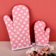 thumbnail image 4 of unbranded 2Ud Guantes Para Hornear Rosa Con Protección Contra Altas Temperaturas Y Material De, 4 of 8