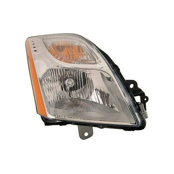 Right Passenger Side Headlight Assembly - Compatible with 2010 - 2012 Nissan Sentra 2011
