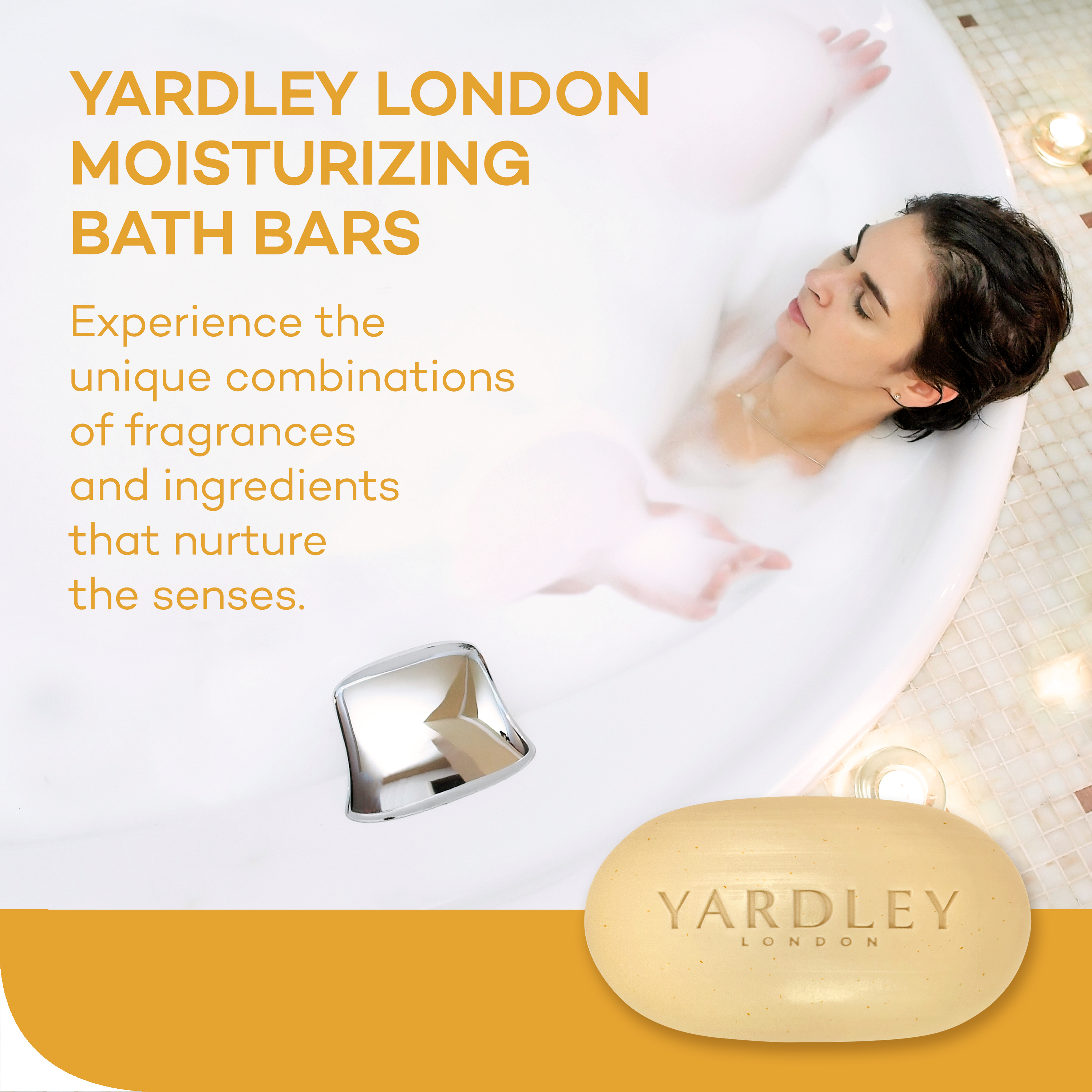 (Pack of 3) Yardley London Oatmeal & Almond Nourishing Bath Bar, 4.0 Oz Bar - image 4 of 9