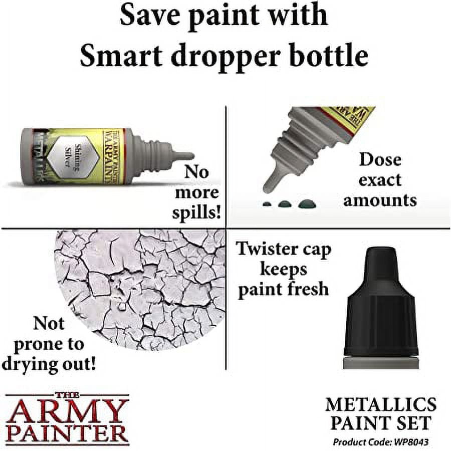 Army Painter Warpaints: Metallics Paint Set