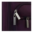TPRC 15" underseater carryon luggage with wheels w/ USB Port Purple