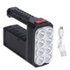thumbnail image 1 of Linterna LED solar portátil, lámpara LED multifunción, súper brillante, para exteriores, aventuras, camping, reflector, 1 of 14