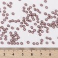 thumbnail image 3 of MIYUKI Round Rocailles Beads Japanese Seed Beads 8/0 (RR2034) Matte Rose Gold Luster 3mm Hole: 1mm about 422~455pcs/10g, 3 of 4